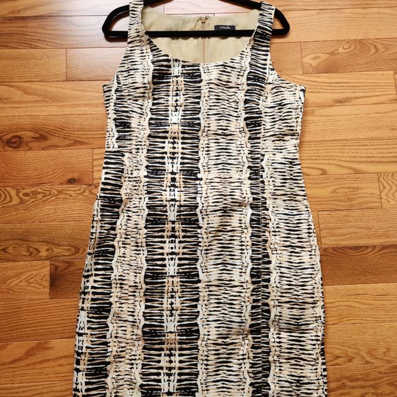 Rafaella size 12 dress woven pattern - Picture 4 of 5